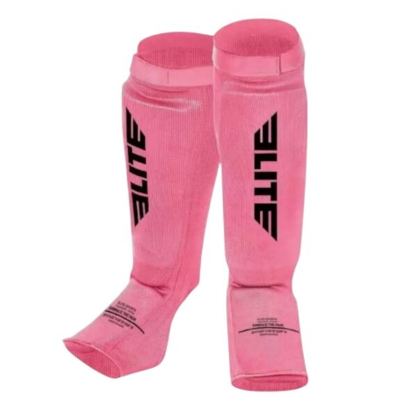 MMA Kickboxing Shin Guards Size S - M Elite Sports Muay Thai - Picture 1 of 5